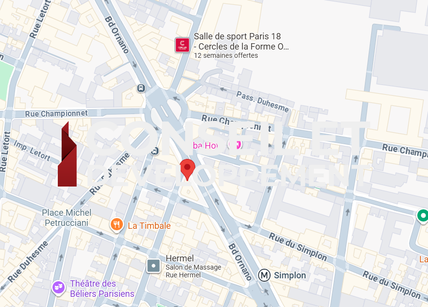 commerce en location sur PARIS (75018)