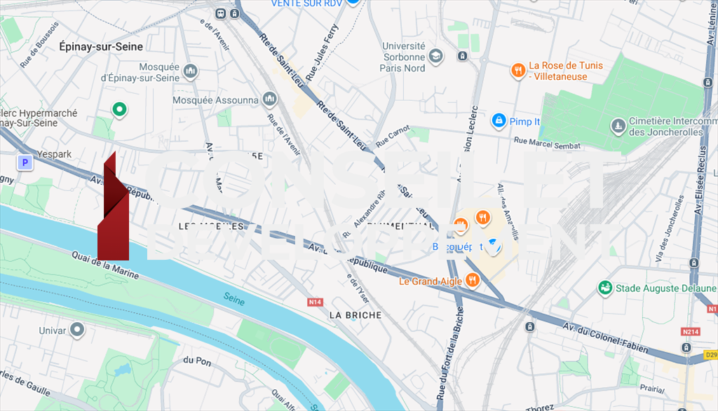commerce en location sur EPINAY SUR SEINE (93800)