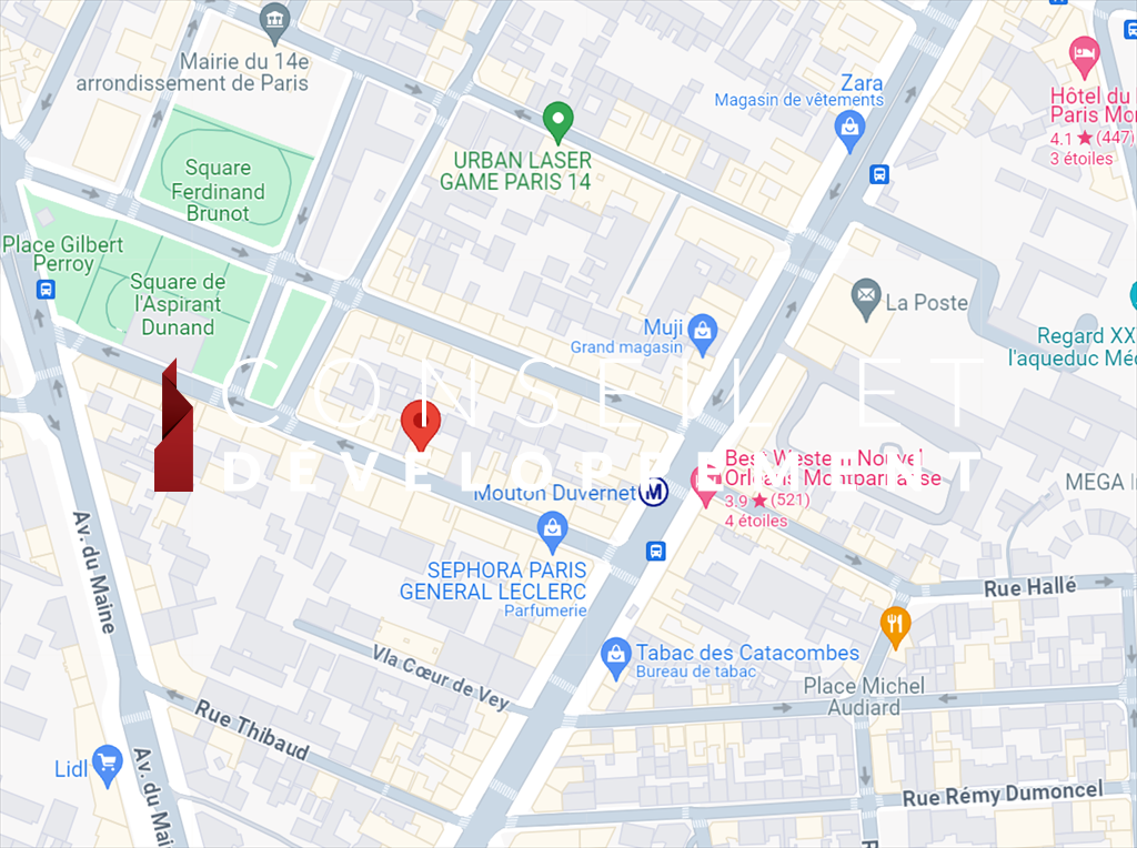 commerce en location sur PARIS (75014)