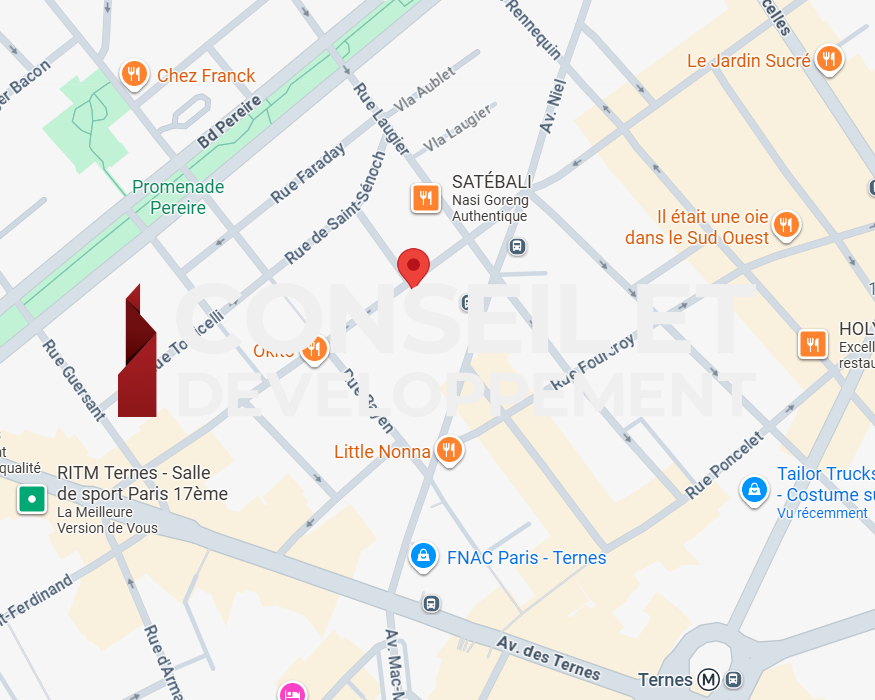 commerce en location sur PARIS (75017)