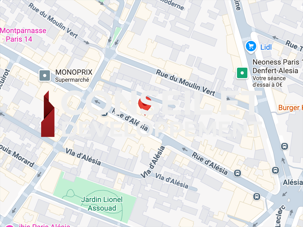 commerce en location sur PARIS (75014)