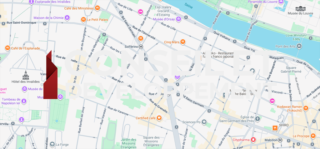 commerce en location sur PARIS (75007)