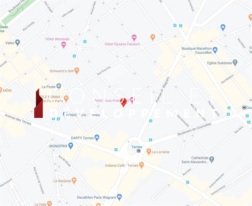 commerce en location sur PARIS (75017)