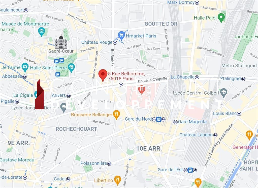 commerce en location sur PARIS (75018)