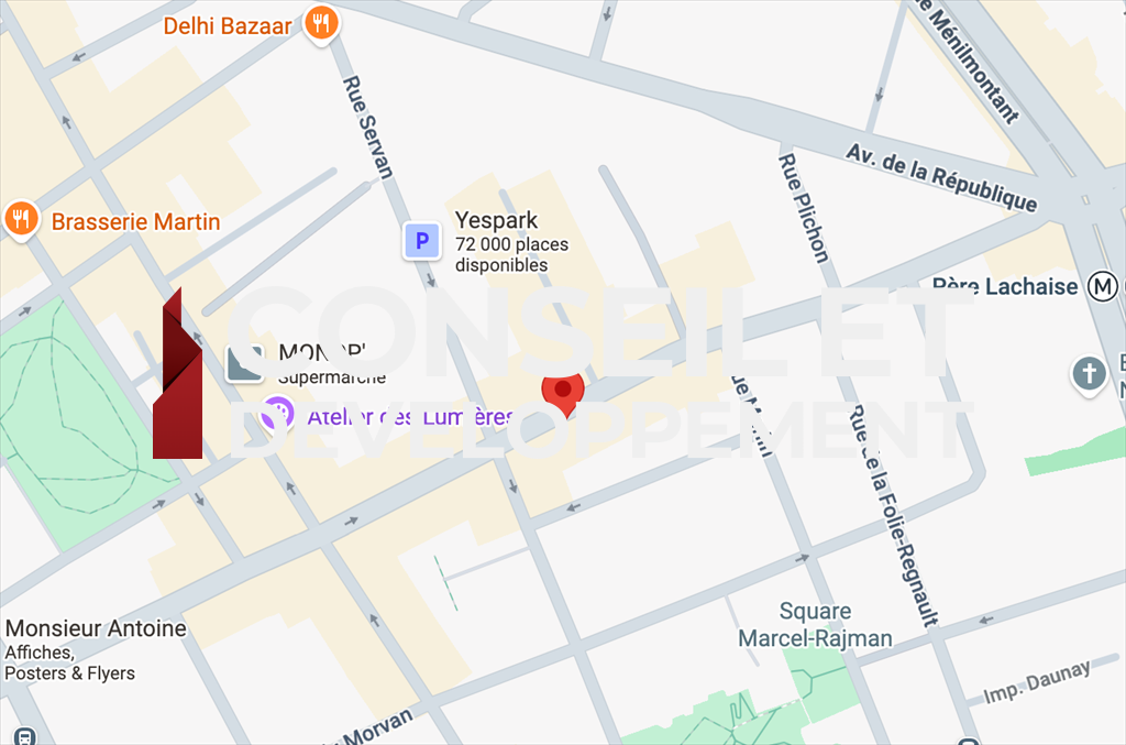 commerce en location sur PARIS (75011)