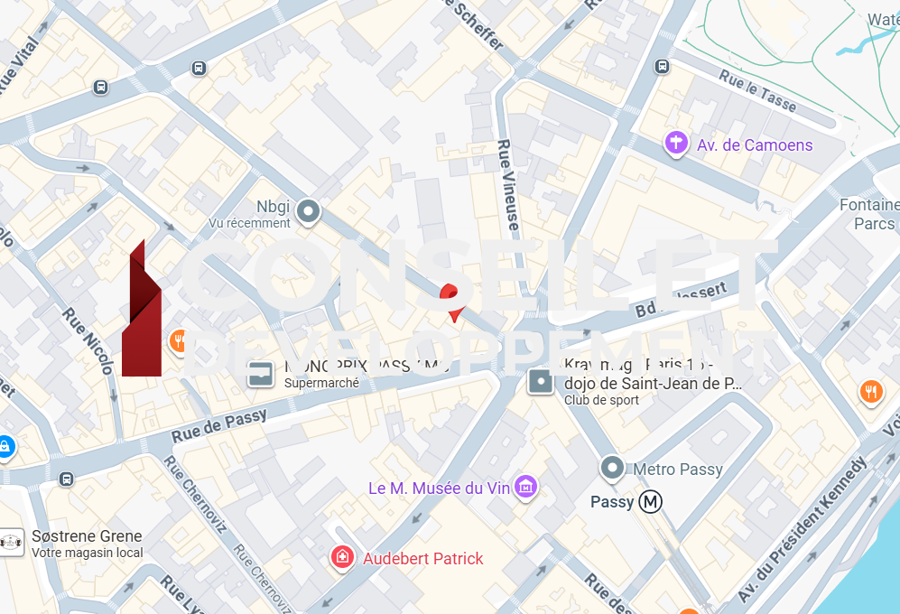 commerce en location sur PARIS (75016)