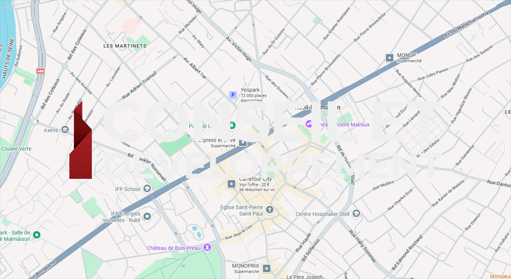 commerce en location sur RUEIL MALMAISON (92500)