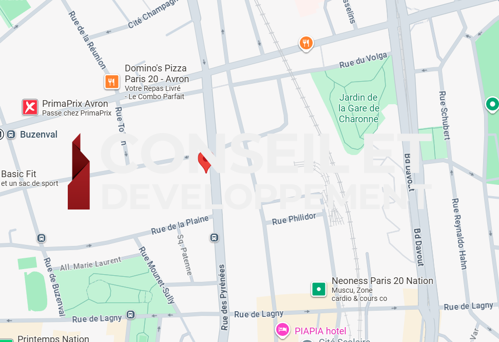 commerce en location sur PARIS (75020)