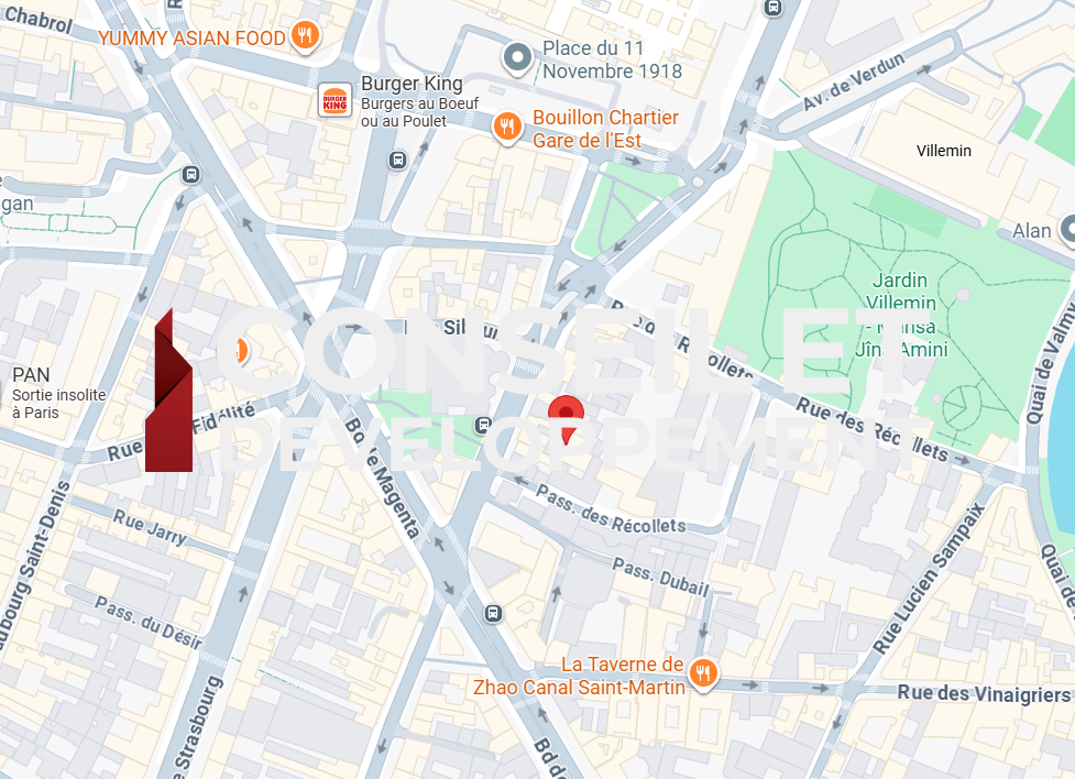 commerce en vente sur PARIS (75010)