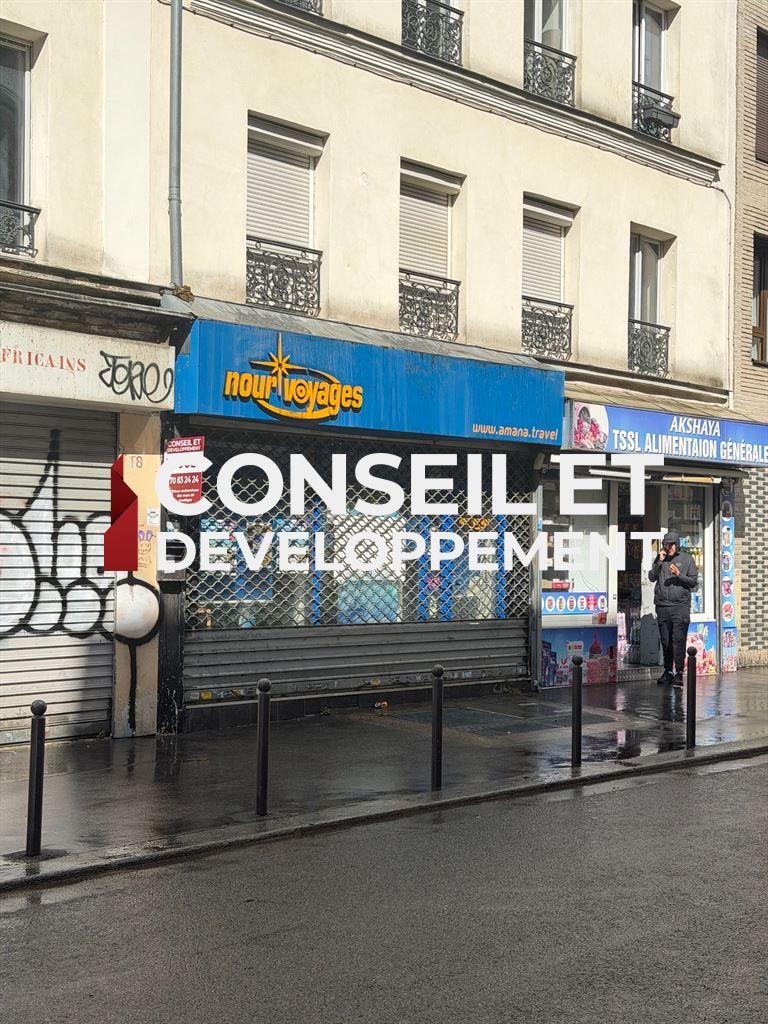 commerce en location sur PARIS (75019)