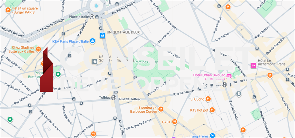 commerce en location sur PARIS (75013)