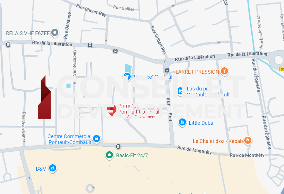 commerce en location sur PONTAULT COMBAULT (77340)