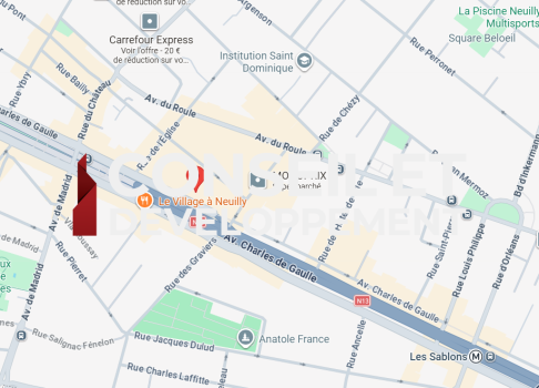 commerce en location sur NEUILLY SUR SEINE (92200)