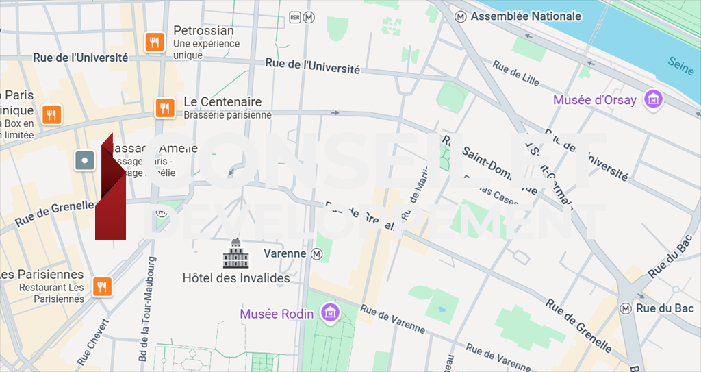 commerce en location sur PARIS (75007)