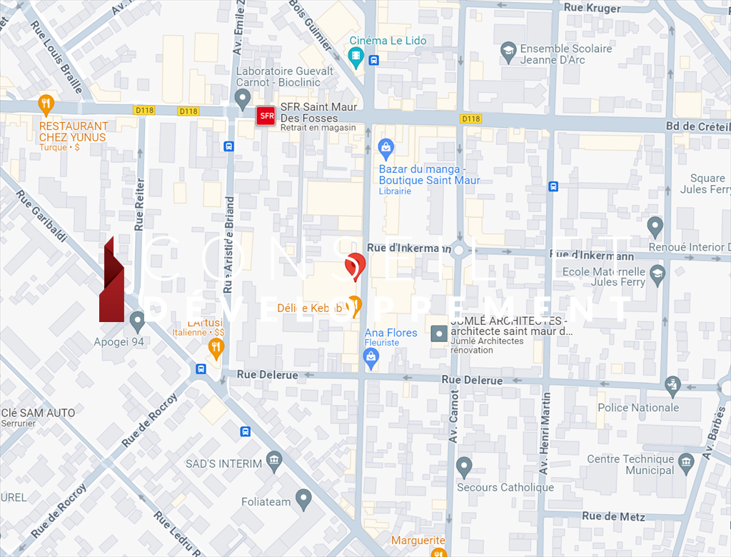 commerce en location sur ST MAUR DES FOSSES (94100)