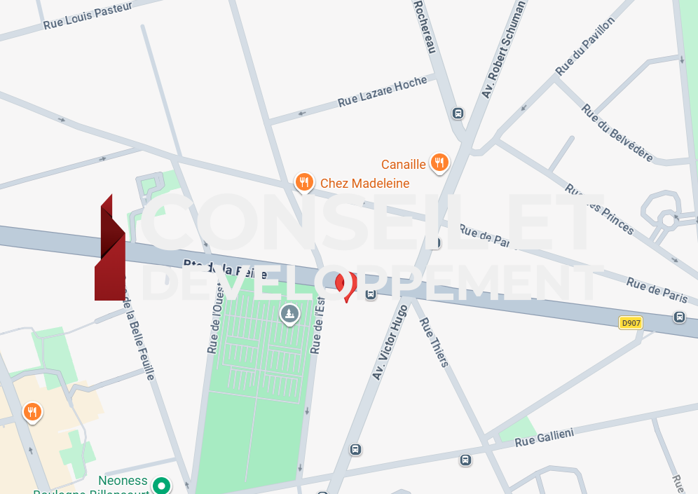 commerce en location sur BOULOGNE BILLANCOURT (92100)
