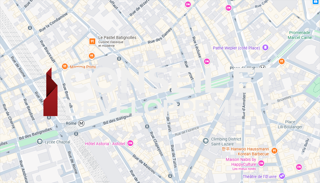 commerce en location sur PARIS (75008)