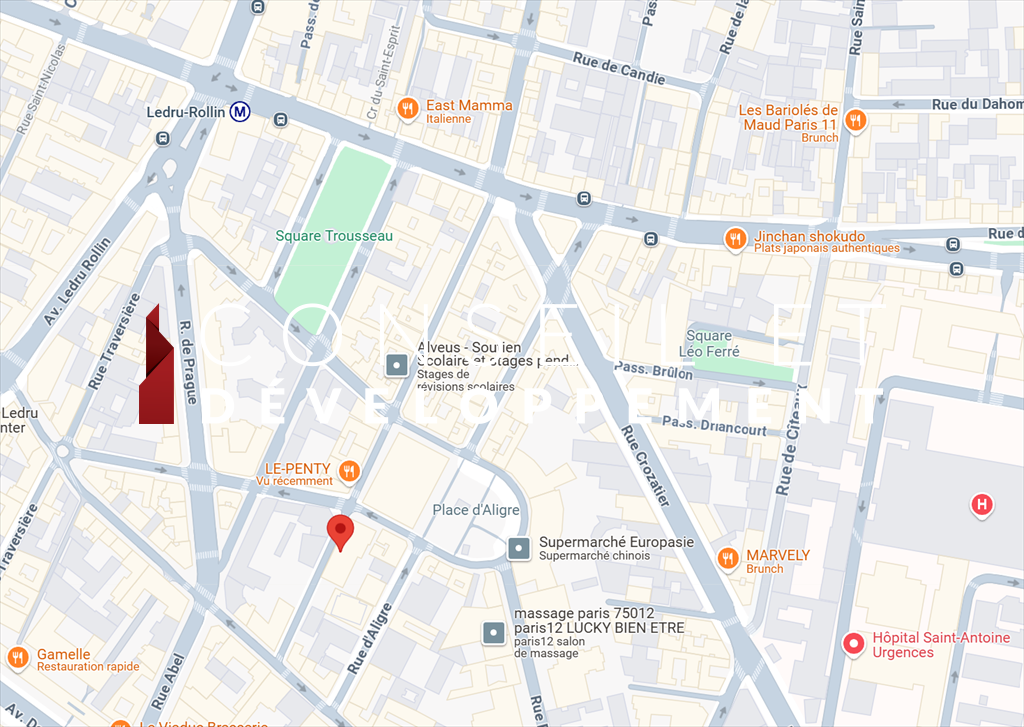 commerce en vente sur PARIS (75012)