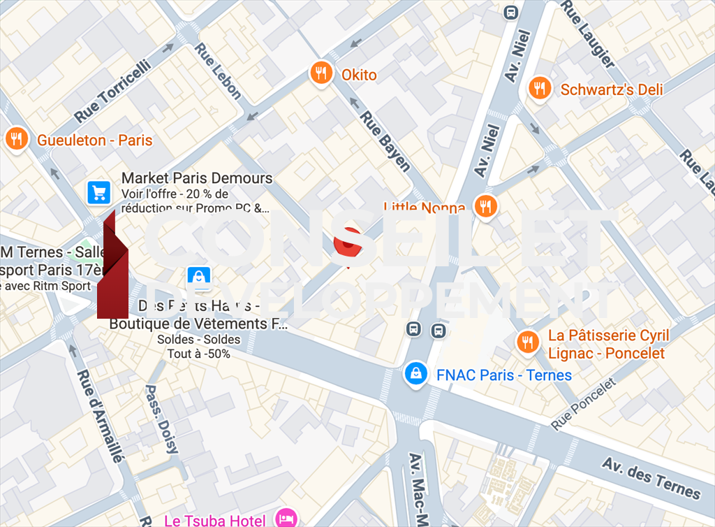 commerce en location sur PARIS (75017)