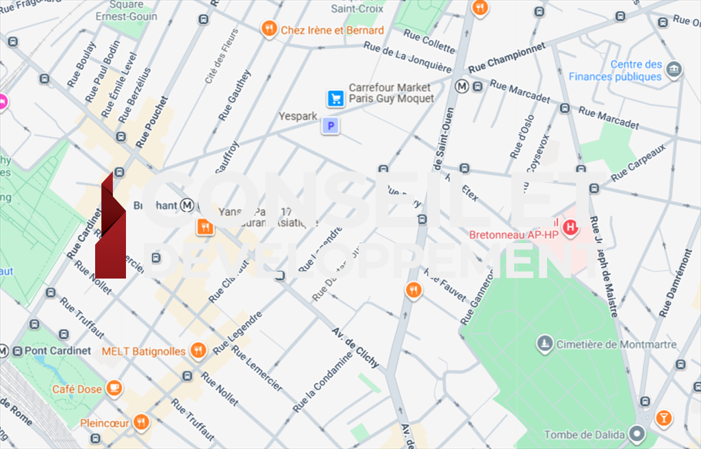 commerce en location sur PARIS (75017)