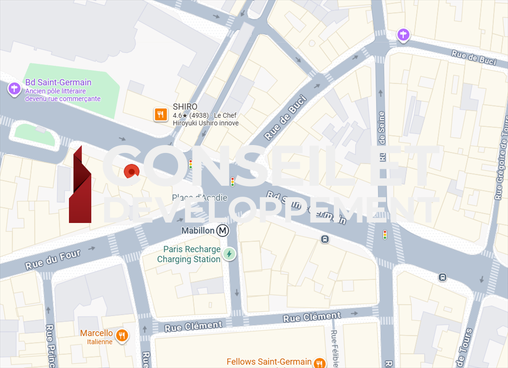 commerce en location sur PARIS (75006)