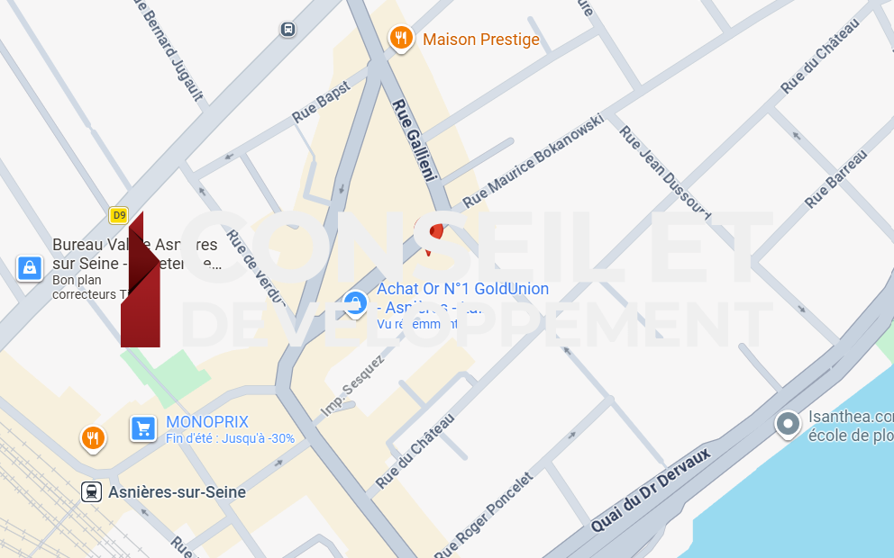commerce en location sur ASNIERES SUR SEINE (92600)