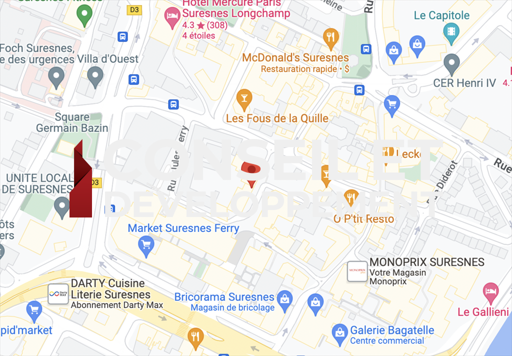 commerce en location sur SURESNES (92150)