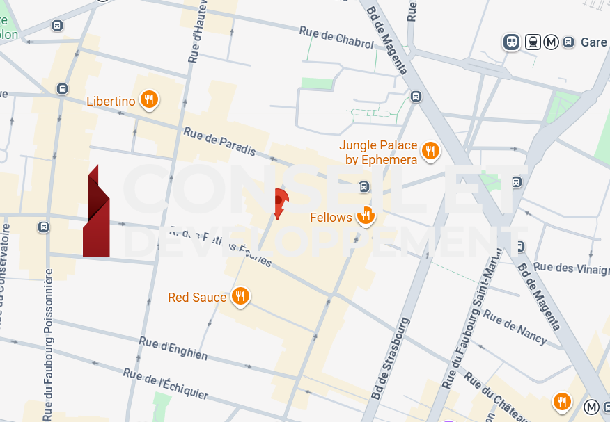 commerce en location sur PARIS (75010)