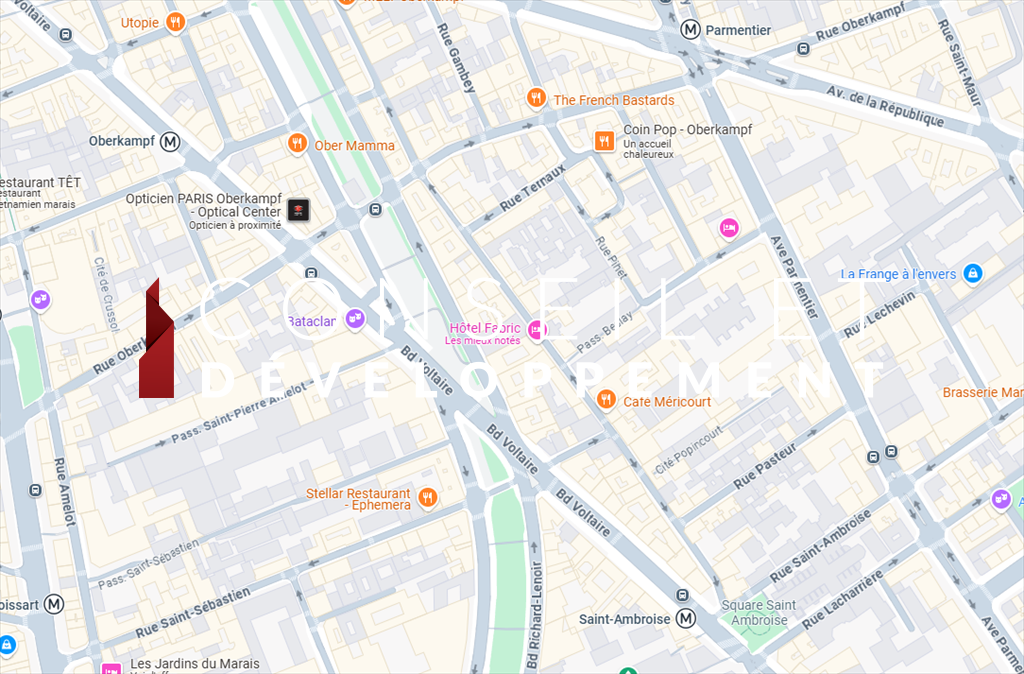 commerce en location sur PARIS (75011)