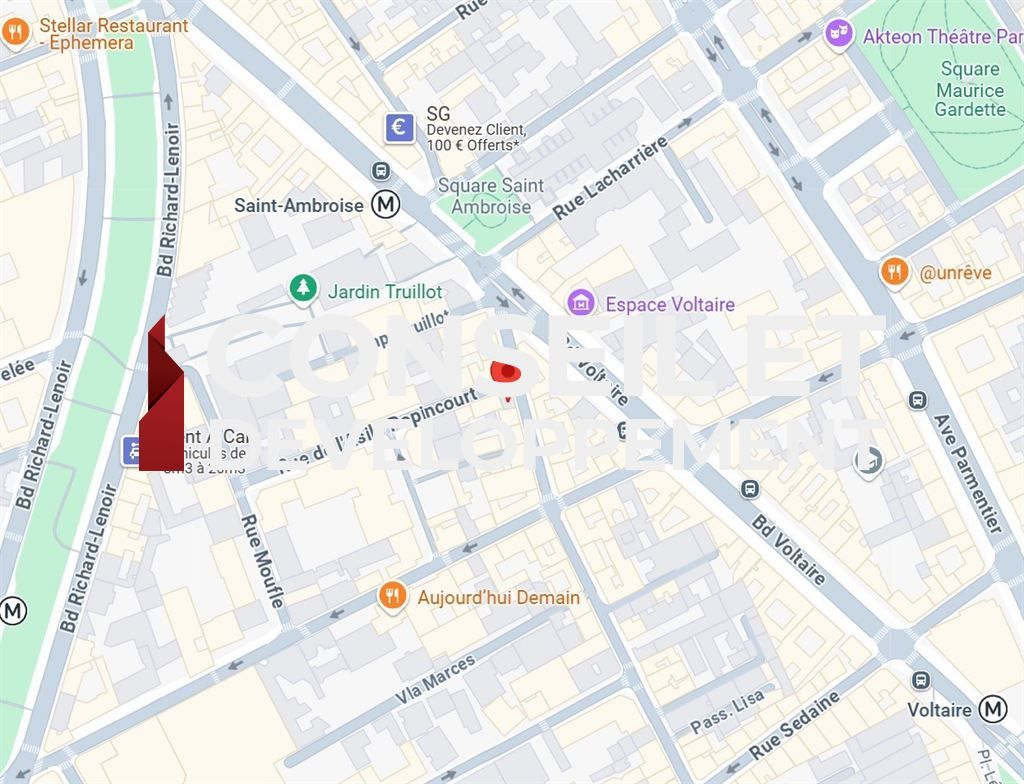 commerce en location sur PARIS (75011)