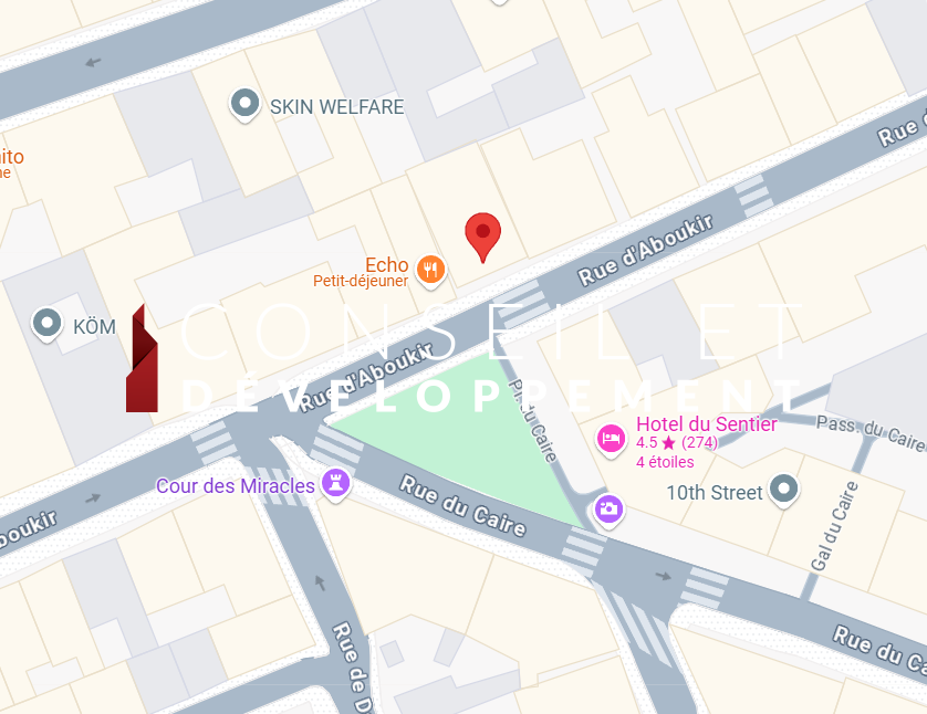 commerce en location sur PARIS (75002)