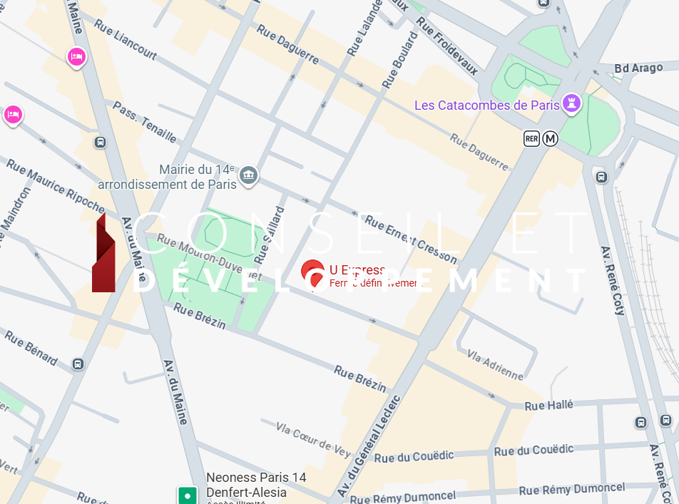commerce en location sur PARIS (75014)