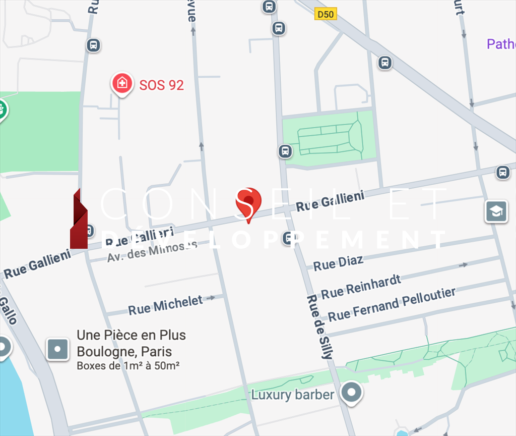 commerce en location sur BOULOGNE BILLANCOURT (92100)