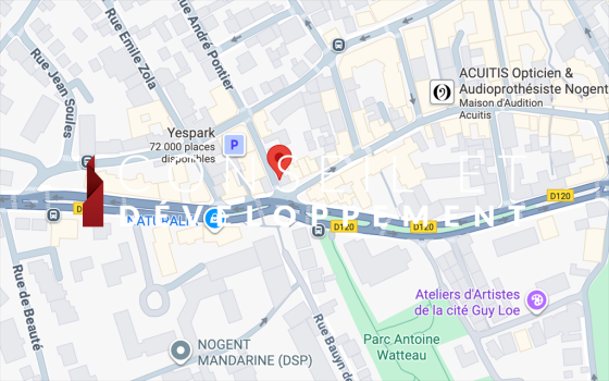 commerce en location sur NOGENT SUR MARNE (94130)