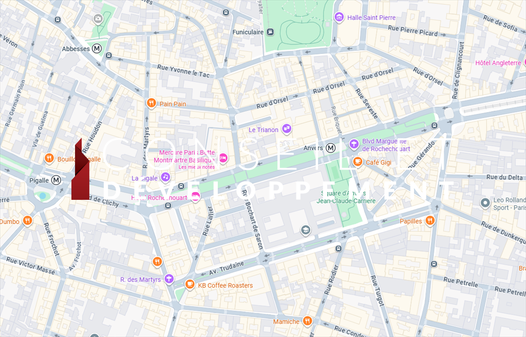 commerce en location sur PARIS (75018)