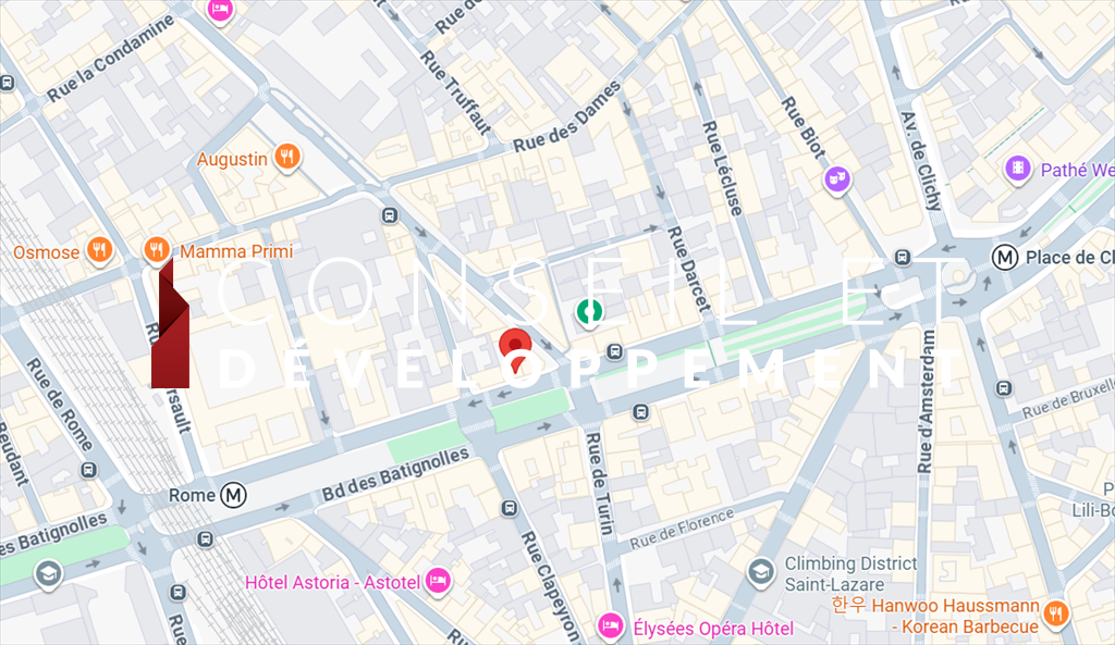 commerce en location sur PARIS (75017)